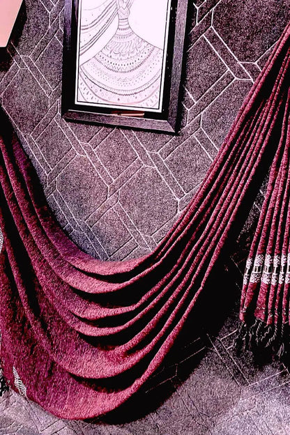 1 Pc Men's Velvet Plain Shawl