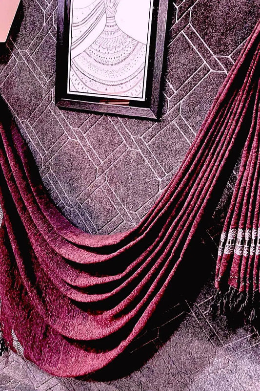 1 Pc Men's Velvet Plain Shawl